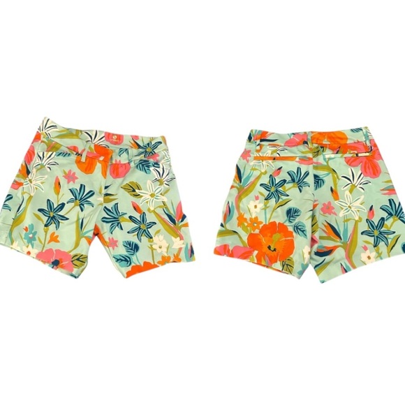 NWOT Spartina 449 Floral Print Shorts - Picture 1 of 7